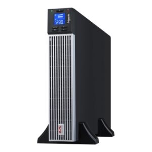 SRVL3KRI-IN APC Easy UPS On-Line, 3kVA, Lithium-ion, Rack/Tower 2U, 230V, 4 India + 1 Hard wire 3-wire (1P+N+E) outlets, Intelligent Card Slot, W/O rail kit
